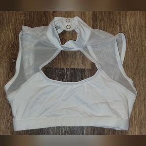 White Dancewear Top